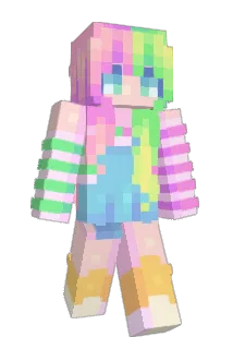 Nekobury Minecraft avatar full body