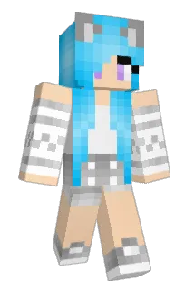 Nekoete_Tan Minecraft avatar full body