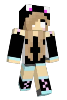 Nekozoey Minecraft avatar full body