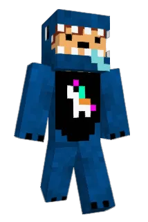 Nekr0x Minecraft avatar full body