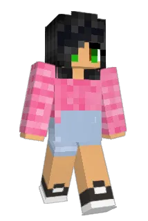 Nellija Minecraft avatar full body