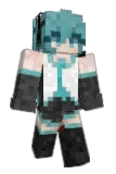 Neneshko Minecraft avatar full body