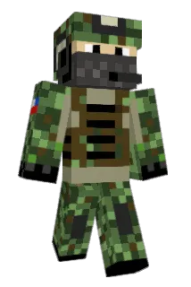 NeonBond Minecraft avatar full body