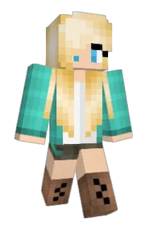 NeonBubbles2003 Minecraft avatar full body