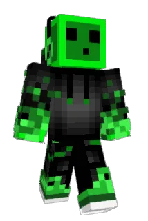 NeonCoder Minecraft avatar full body