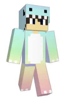 NeonDinosaurxx Minecraft avatar full body