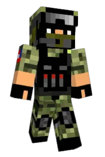 NeonDoozy Minecraft avatar full body
