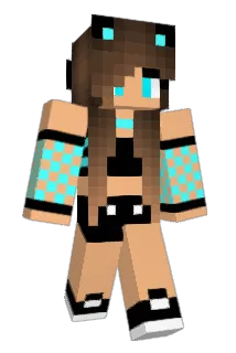 NeonFluff Minecraft avatar full body