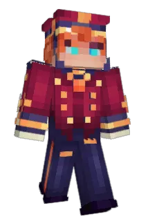 NeonGore Minecraft avatar full body