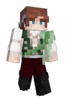 NeonGreenWitch Minecraft avatar full body