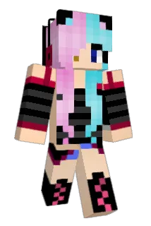 NeonKittens17 Minecraft avatar full body