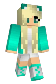 NeonKittens Minecraft avatar full body