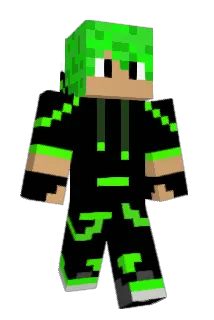 NeonRangerX Minecraft avatar full body