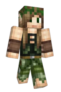 NeonWolve Minecraft avatar full body