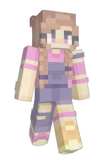 Neonroza Minecraft avatar full body