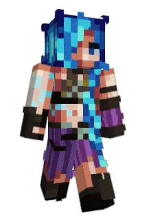 NepNep17 Minecraft avatar full body