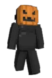 Nepakettu Minecraft avatar full body