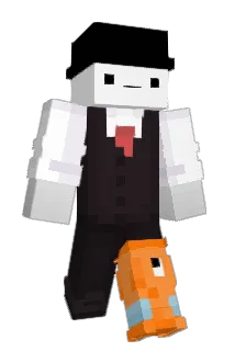 Nerd1895 Minecraft avatar full body