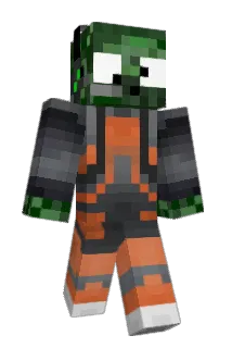 NerdBomb Minecraft avatar full body