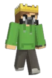 Nerddo Minecraft avatar full body