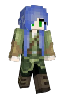 Nerdy0Wolf Minecraft avatar full body