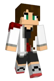 Nerdy Minecraft avatar full body