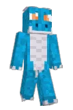 Nerdzed Minecraft avatar full body
