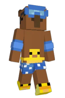 Nerfado Minecraft avatar full body
