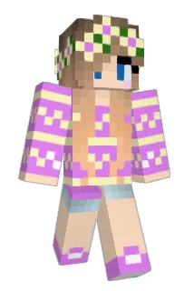 Nessavanessa Minecraft avatar full body
