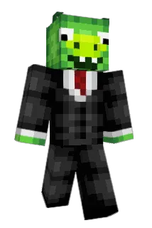 Netflixer Minecraft avatar full body