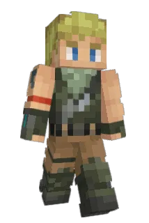 Netflixs Minecraft avatar full body