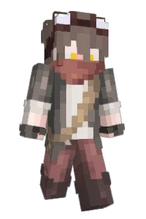 Netherbix Minecraft avatar full body