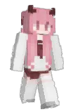 Netherprensesi Minecraft avatar full body