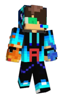 Netlixx Minecraft avatar full body