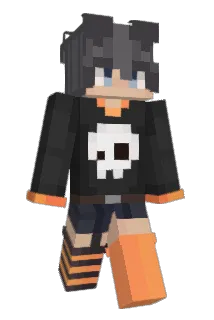 NetroAstra Minecraft avatar full body