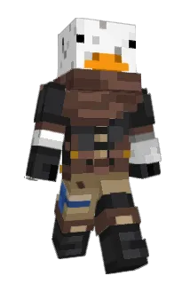 Neuraxanid Minecraft avatar full body