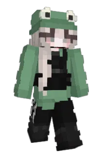 Neutrale Minecraft avatar full body