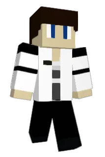 NevikBlue Minecraft avatar full body