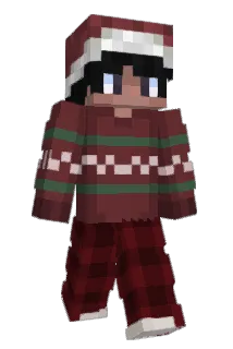Newbient Minecraft avatar full body