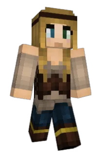 Newskinator Minecraft avatar full body