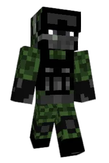 Newsonator Minecraft avatar full body