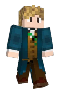 Newt_A_Scamander Minecraft avatar full body