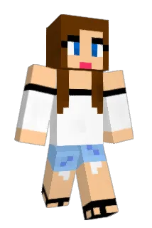 Nezabyte Minecraft avatar full body