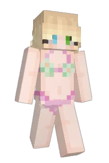 NezzyLove Minecraft avatar full body