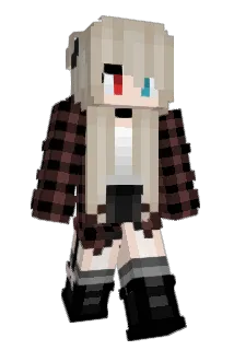 Ni2007na Minecraft avatar full body