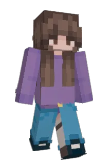NiaBlue202 Minecraft avatar full body