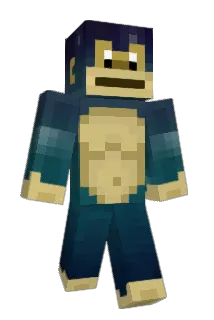 Nibbling Minecraft avatar full body