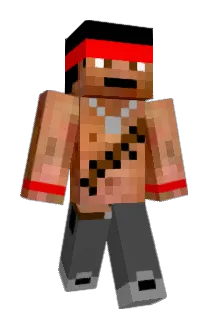 NibesKing Minecraft avatar full body