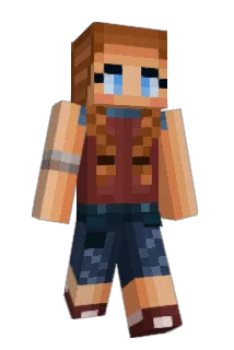 NicaJanet Minecraft avatar full body