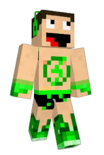 NiceForehead Minecraft avatar full body